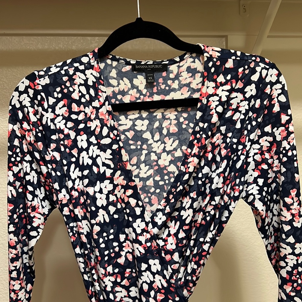 Banana Republic Wrap Dress - perfect for spring!